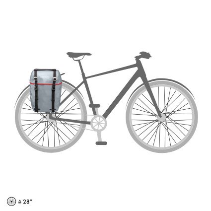 Ortlieb Bike-Packer Original QL2.1, alu grey