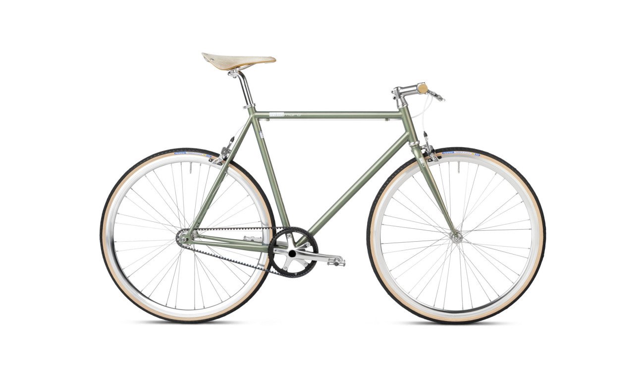 mikamaro Single Speed Bike, stellar green