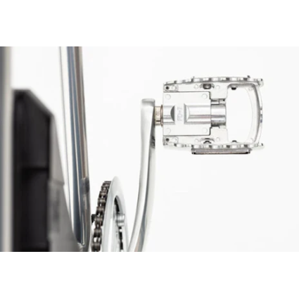 Ahooga Folding Bike "Power" 36V, platina grey shiny
