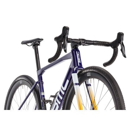 BMC Kaius 01 THREE Carbon Gravelbike, Rival eTap AXS, purple white orange BMC - 13