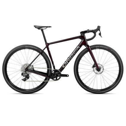 Orbea Terra M31e Team 1x, wine red carbon view Orbea - 1