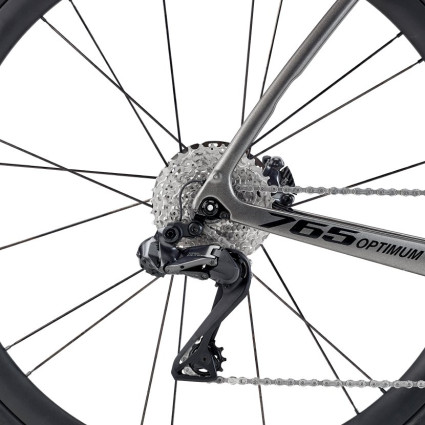 Look 765 Optimum 2 Ultegra Di2 R38D Rennrad, charcoal met. black satin LOOK - 5