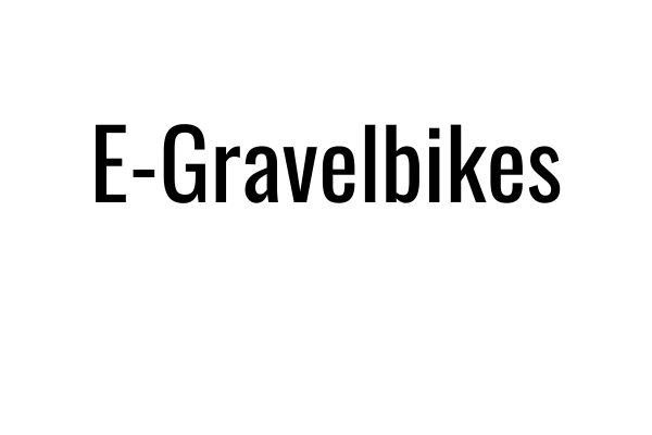 E-Gravel Bikes