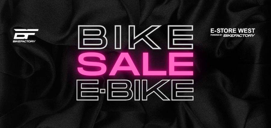 Sale in der Bikefactory 